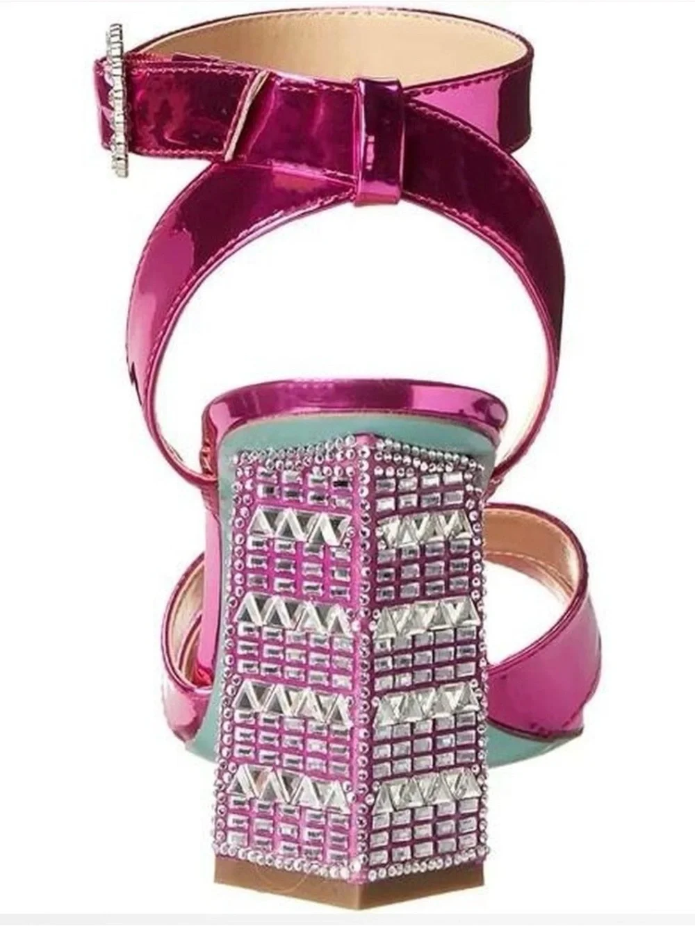 Betsey Johnson bold metallic